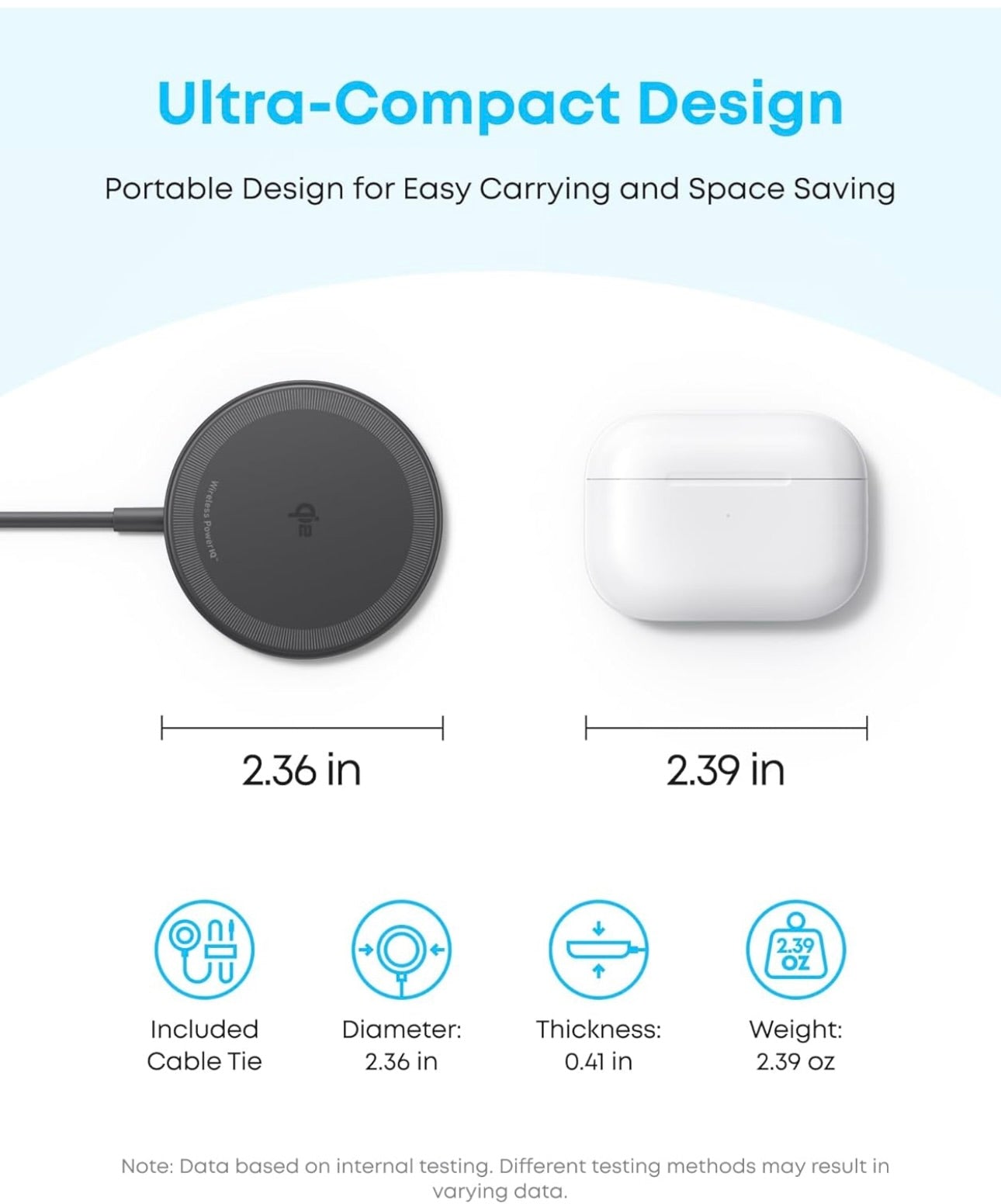 Anker Zolo Magnetic Wireless Charger, 2-Pack Qi2 Certified 15W MagSafe-Compatible - (Black, 2 Pack)