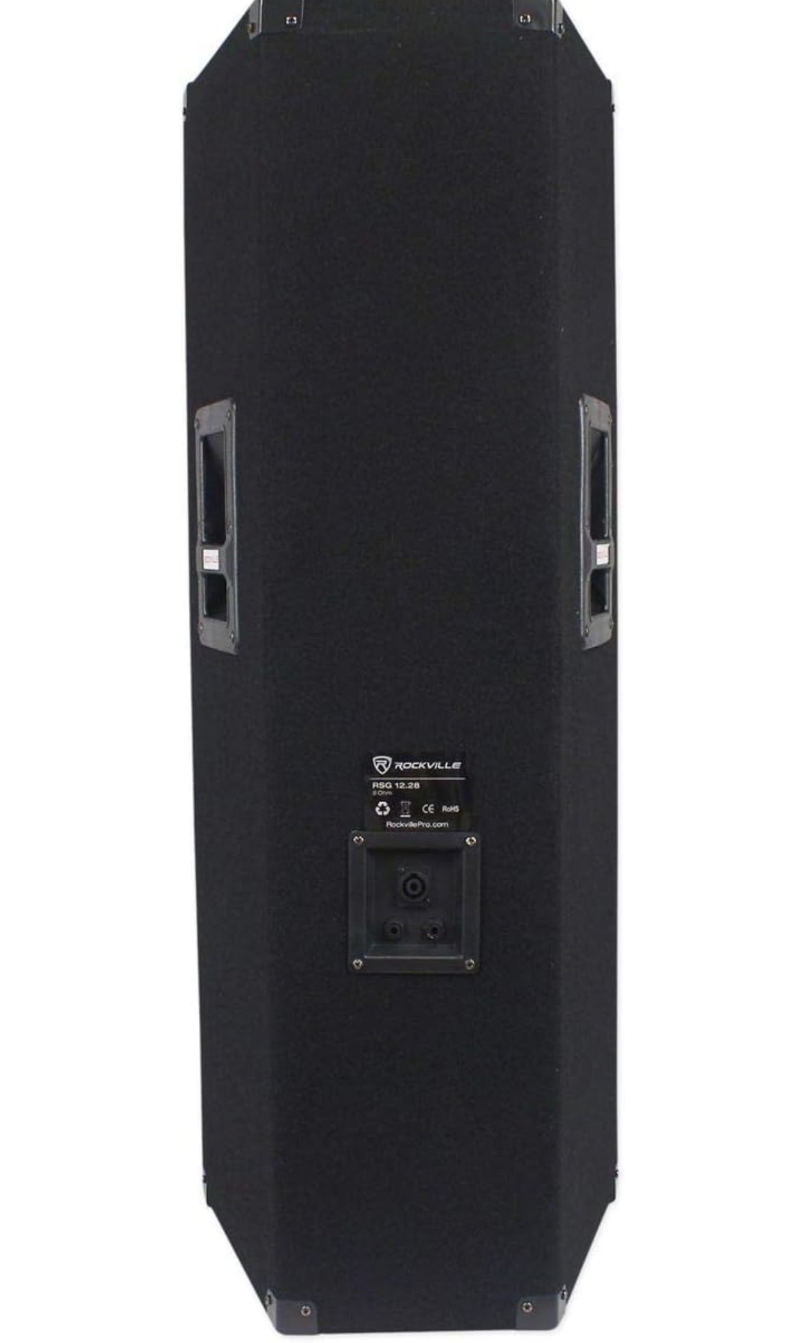 Rockville Dual 12” 2000 Watt 3-Way 8-Ohm Passive DJ/Pro Audio PA Speaker (RSG12.2)