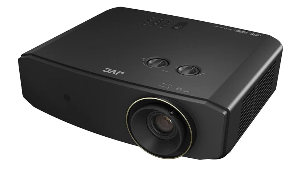 JVC LX-NZ30B 4K HDR Home Theater Projector, 3,300 Lumen, BLU-Escent Laser Phosphor Light Source, 20,000-Hour Lamp Life, Auto Select for HDR10 & HLG, Auto Tone Mapping, HDMI-2 Supporting 18Gpbs 4K