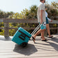 Igloo Trailmate 52Qt Wheeled Cooler, Insulated Hard Shell Ice Chest - Modern Blue