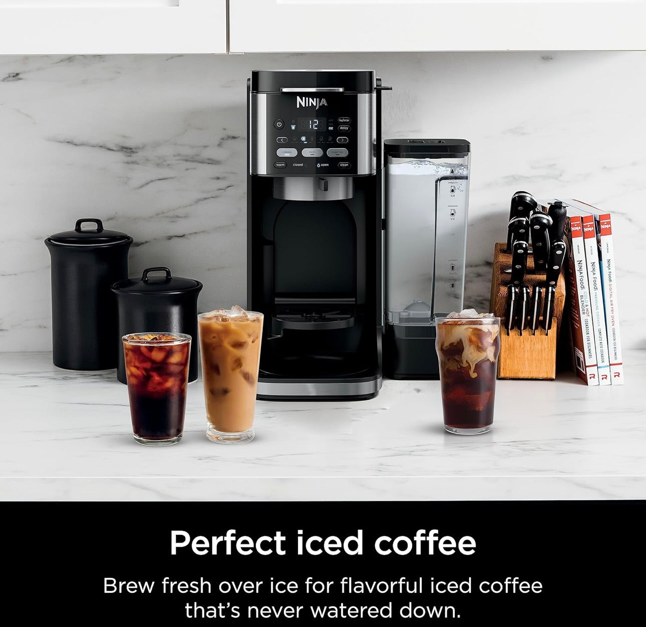 Ninja Drip Coffee Maker DualBrew Pro Hot & Iced Coffee Machine- Black (CFP101)