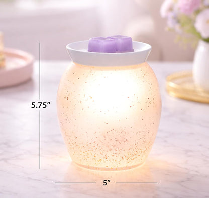 Scentsationals Modern Wax Melt Warmer, for Scented Wax Melts - Trudy - Contemporary Fragrance Warmer for Cubes and Tarts