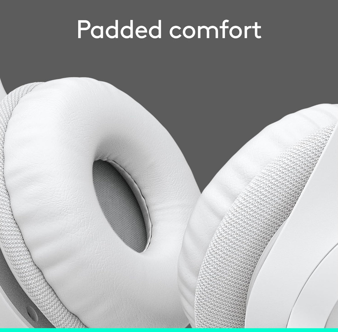 Logitech H390-speletjieskoptelefoon, bedrade koptelefoon met mikrofoon, USB-koptelefoon met mikrofoon vir rekenaar, ruisonderdrukkende mikrofoon vir videovergaderings, musiek, speletjies – Spierwit