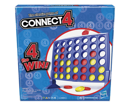 Hasbro Gaming Connect 4 Classic Grid,4 in a Row Game - Strategy Board Games for Kids