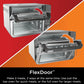 Ninja DCT451 12-in-1 Smart Double Oven with FlexDoor, Thermometer, FlavorSeal, Smart Finish, Rapid Top Convection and Air Fry Bottom - Stainless Steel