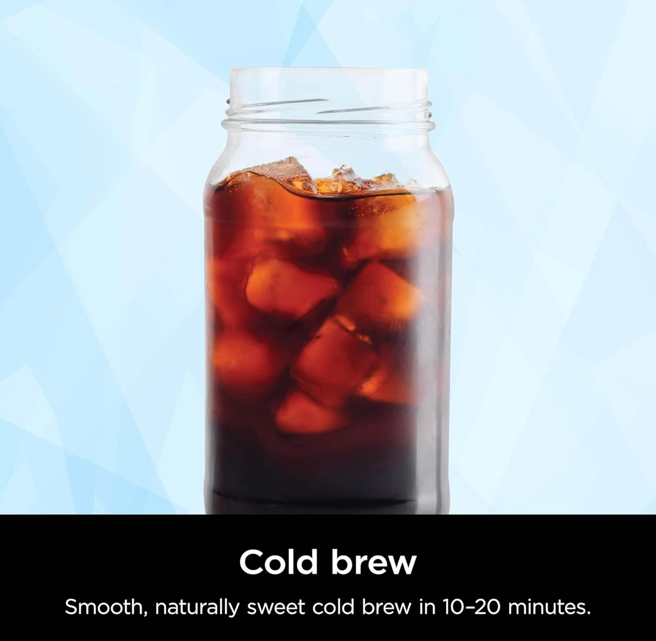 Ninja Hot & Iced XL Coffee Maker with Rapid Cold Brew, 4 Brew Styles - Permanent Filter -Removable Reservoir - Black CM371