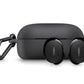 Bose QuietComfort Earbuds Silicone Case Cover, Protective Silicone Exterior- Black