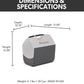 Igloo Playmate Classic Cooler – Insulated Hard Shell, Durable & Portable - (Carbonite)