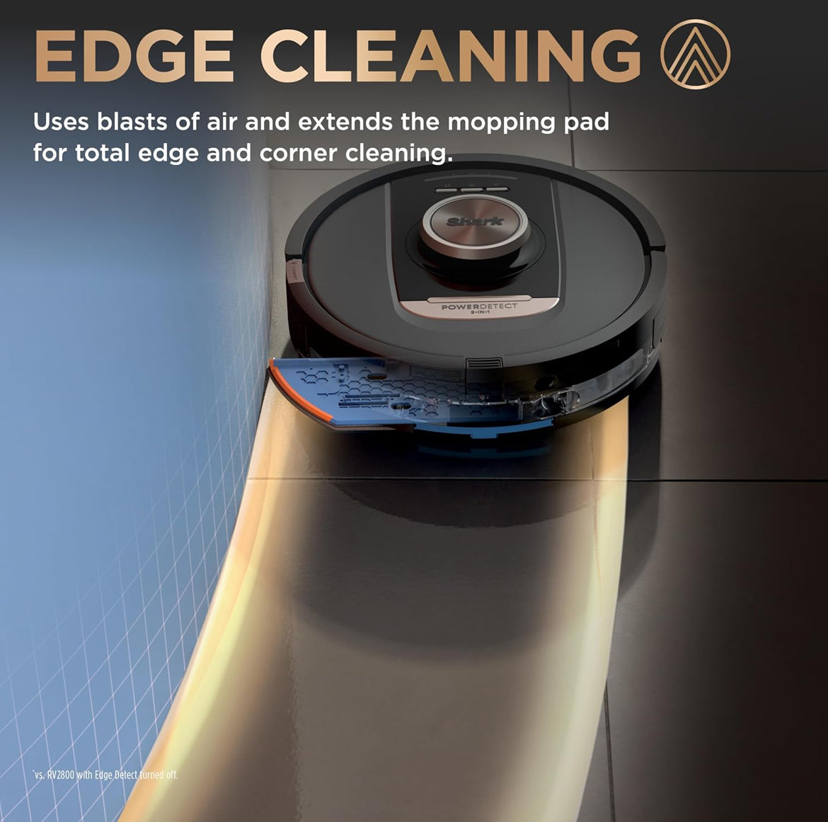 Shark Robot Vacuum & Mop Combo, PowerDetect NeverTouch Pro, Self-Emptying - NEW