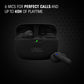 JBL Vibe Beam 2 - True Wireless Noise Cancelling Earbuds Pure Bass Sound & Smart Ambient Technology, 4mics for Crisp, Clear Calls, up to 40Hrs of Playback, IP54 Dust & Water Resistant (Black)