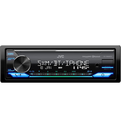 JVC KD-X380BTS Digitale Media Motorontvanger met Bluetooth, USB, SiriusXM, Amazon Alexa
