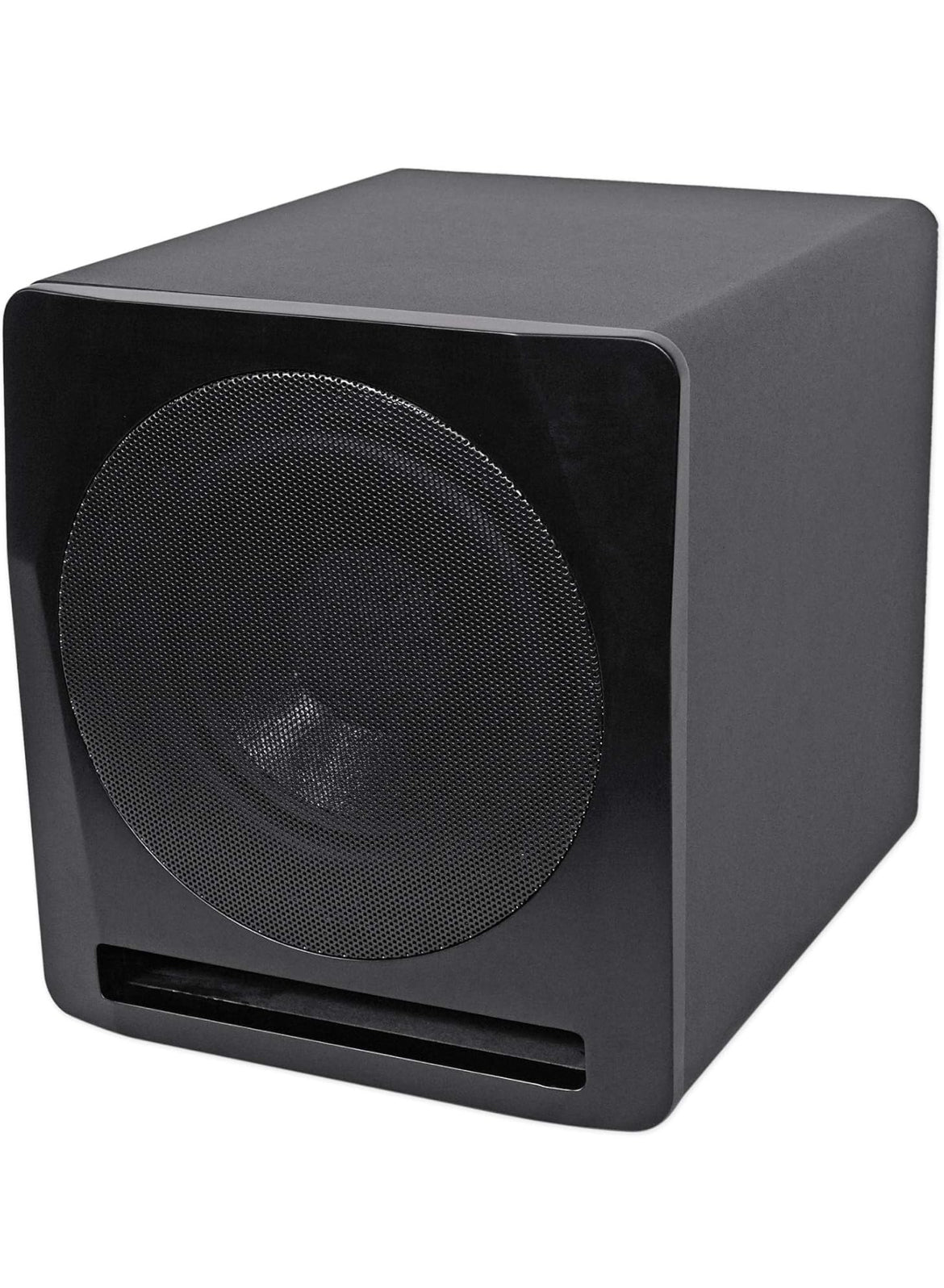 Rockville APM10B 10" 400 Watt Powered Studio Subwoofer Pro Sub + Acoustic Riser