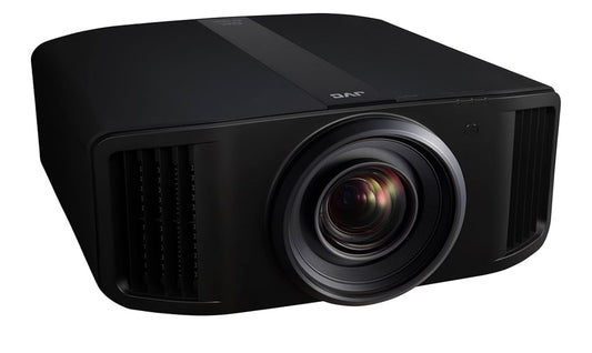 JVC DLA-NZ9 D-ILA Laser Tuisteaterprojektor, 3000 Lumen, Inheemse 4K met 8K e-ShiftX Tegnologie, Frame Adapt HDR, 2-HDMI Insette, Ondersteun 8K-60P/4K-120P, Ideaal vir Speletjies, HDR10+