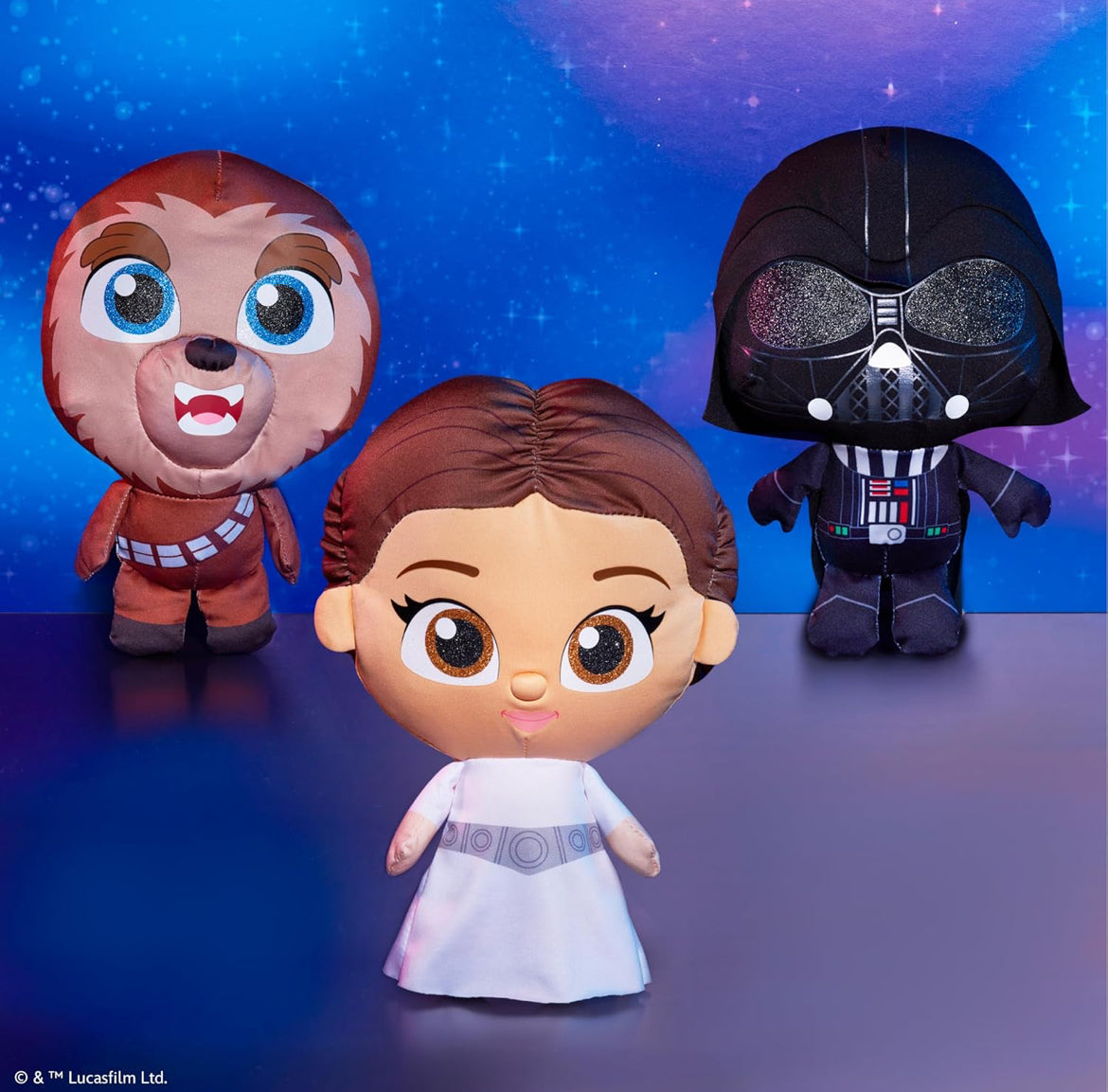 Just Play Star Wars™ Doorables Puffables Plush – Star Wars: A New Hope™, 10-inch Collectible Plush Featuring Glitter Eyes, Styles May Vary, Kids Toys for Ages 3 Up