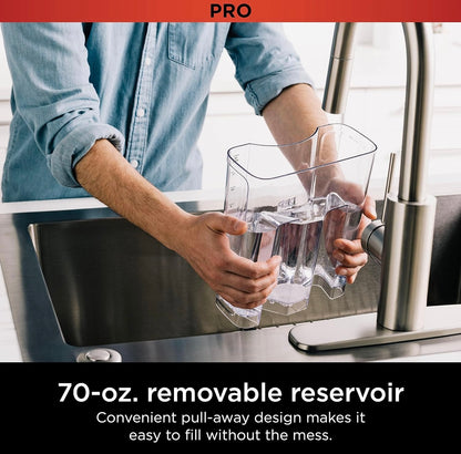 Ninja Programmeerbare XL 14-koppie Koffiemaker PRO met Permanente Filter, 2 Broustyle Klassiek & Ryk - Koper DCM201CP