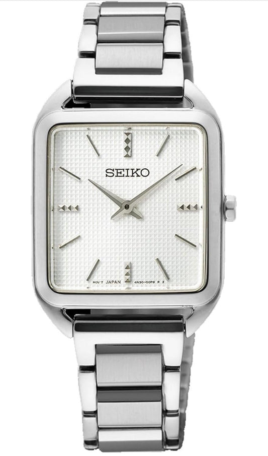 SEIKO Essentials RK Kwarts Silwer Wysplaat