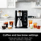 Ninja Hot and Cold Brewed System, Tea & Coffee Maker, with Auto-iQ 50 oz Thermal Carafe (Black) CP307