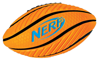 NERF 8.5" Spiral Grip Foam Football - Easy Grip Junior Ball - Delivers Tight Rotation for Accuracy, Lightweight for Deep Throws, Durable Indoors or Outdoors