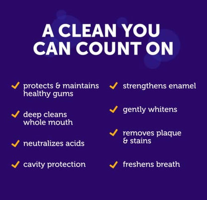ARM & HAMMER Complete Care Toothpaste,Teeth Whitening w/ Baking Soda - Fluoride Fresh Mint Flavor (Pack of 4)
