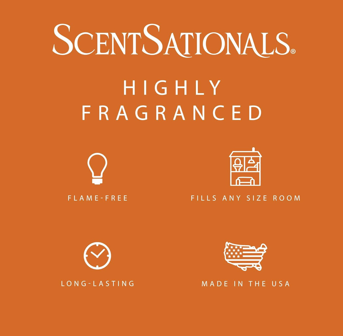 Scentsationals Wax Melts Strong Scent - Pumpkin Apple Muffins - Long Lasting Scented Melts for Warmers, 10oz (Pack of 4)