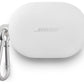 Bose QuietComfort Earbuds Silicone Case Cover, Protective Silicone - White Smoke
