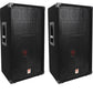 Rockville (2) RSG12 12 3-Way 1000 Watt 8-Ohm Passive DJ/Pro Audio PA Speaker