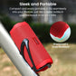 PA2 Portable Bluetooth Speaker w/ Dual Drivers & Dual Bass Diaphragms, Deep Bass Loud Stereo Sound, 25H Playtime, Custom EQ - RED