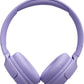 JBL Tune 520C - USB-C Wired on-Ear Headphones with Hi-Res Audio Support, Pure Bass Sound, Comfort fit, USB-C connectivity, 3-Button Remote with Microphone and EQ presets Control (Purple)