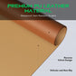Black Shark Non-Slip Leather Desk Pad, Gaming Mouse Mat (31.4" x 15.7" x 0.12")Manta P9 Brown