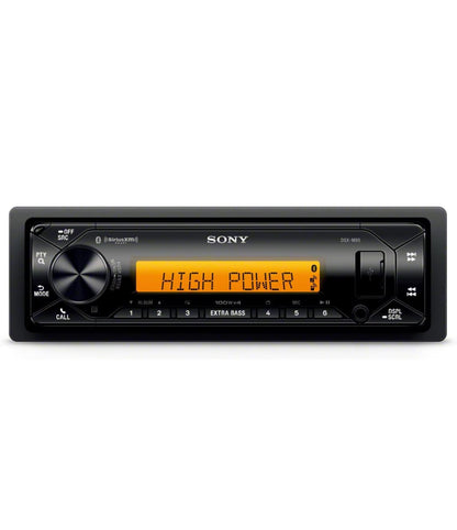 Sony DSX-M80 Hoëkrag 45W X 4 Rms Digitale Media-ontvanger met Bluetooth en SiriusXM Gereed