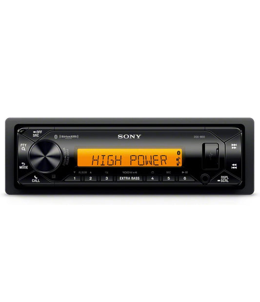 Sony DSX-M80 Hoëkrag 45W X 4 Rms Digitale Media-ontvanger met Bluetooth en SiriusXM Gereed