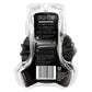 AXE Mens Shower Scrubber Tool, 2-Sided Detailer, Gray Color, Mesh Side for Lathering, Exfoliator for Smoothing Dry, Rough Skin - (Pack of 2)