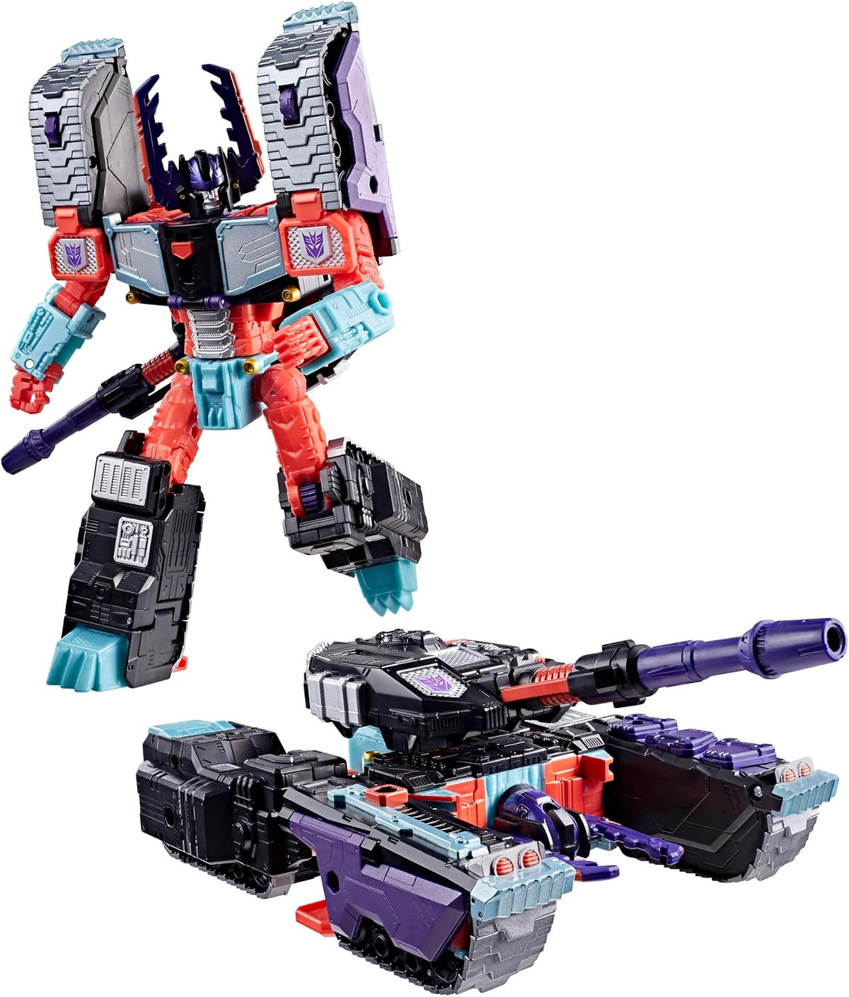 Transformers Age of the Primes Megazarak, Leader Class 7.5-Inch Converting Action Figure, Robot Toys ( Ages 8+)