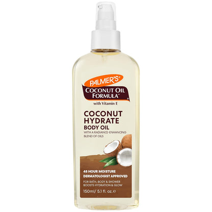 Palmer's Coconut Oil Formula Body Oil, Body Moisturizer w/ Green Coffee Extract, Bath Oil for Dry Skin - (5.1 oz)