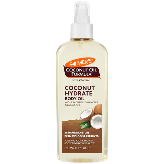 Palmer's Coconut Oil Formula Body Oil, Body Moisturizer w/ Green Coffee Extract, Bath Oil for Dry Skin - (5.1 oz)