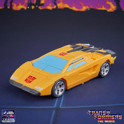 Transformers Studio Series The The Movie Sunstreaker Deluxe Class 4.5-Inch Converting Action Figure, Robot Toys (Ages 8+)