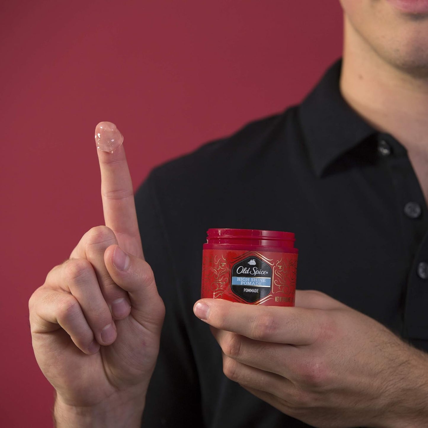 Old Spice High Shine Pomade, Hair Styling for Men, 75 grams