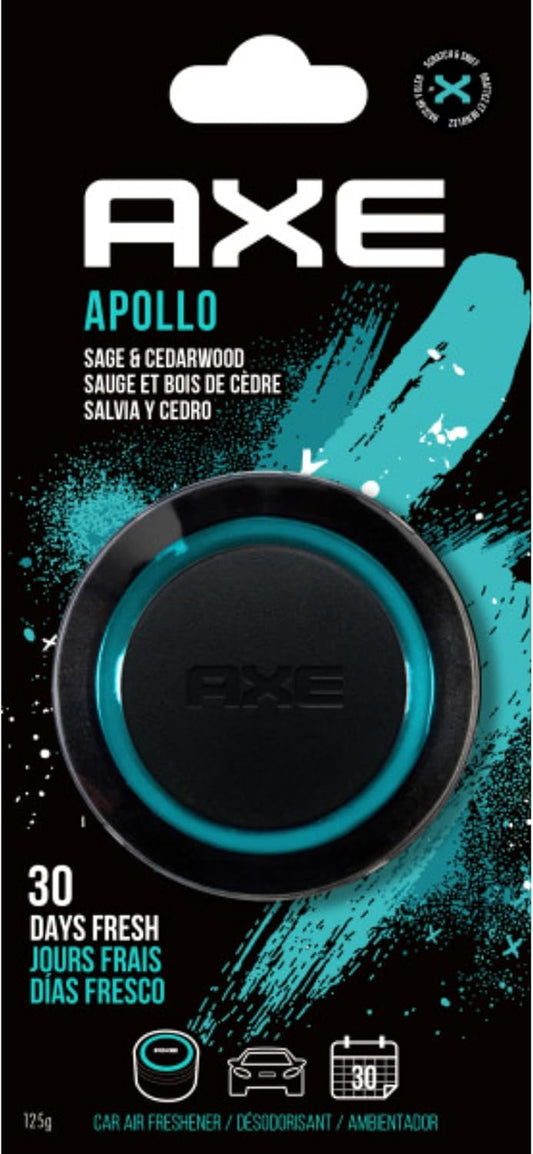 AXE Gel Can Car Air Freshener Apollo Scent ( 1 Pack)
