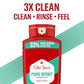 Old Spice Refreshing Body Wash for Men, High Endurance, 3X Defense, 24/7 Shower Fresh - Pure Sport Scent  (Pack of 2)