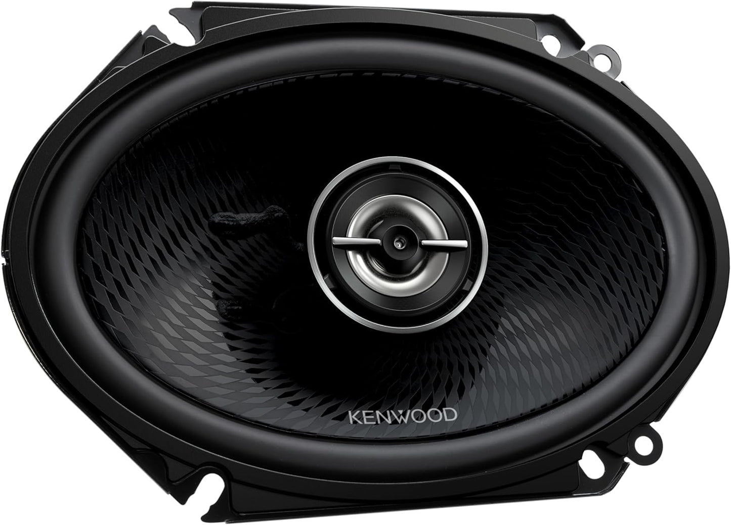 Kenwood KFC-C6898RS 6"x8" 2-rigting motorluidsprekers – 360W spitskrag, polipropileen woofer-keël, gebalanseerde koepel-tweeter, akoestiese klankharmoniseerder