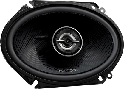 Kenwood KFC-C6898RS 6"x8" 2-rigting motorluidsprekers – 360W spitskrag, polipropileen woofer-keël, gebalanseerde koepel-tweeter, akoestiese klankharmoniseerder