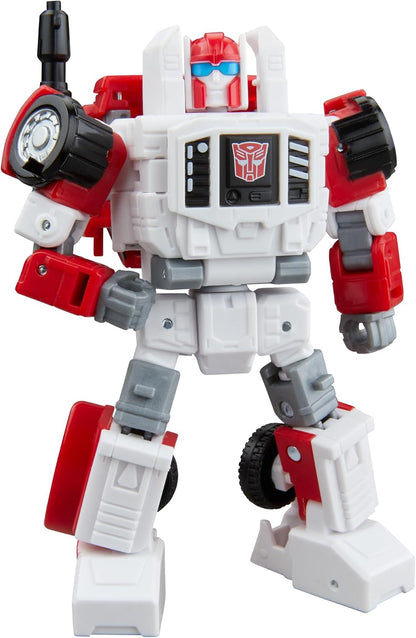 Transformers Age of the Primes Swerve, Deluxe Class 4.5-inch Converting Action Figure, Robot Toys for Ages 8+