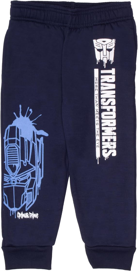 Transformers Boys Matching Sets Pullover Hoodie and Jogger Fleece Set for Boys 2 Piece Bundle