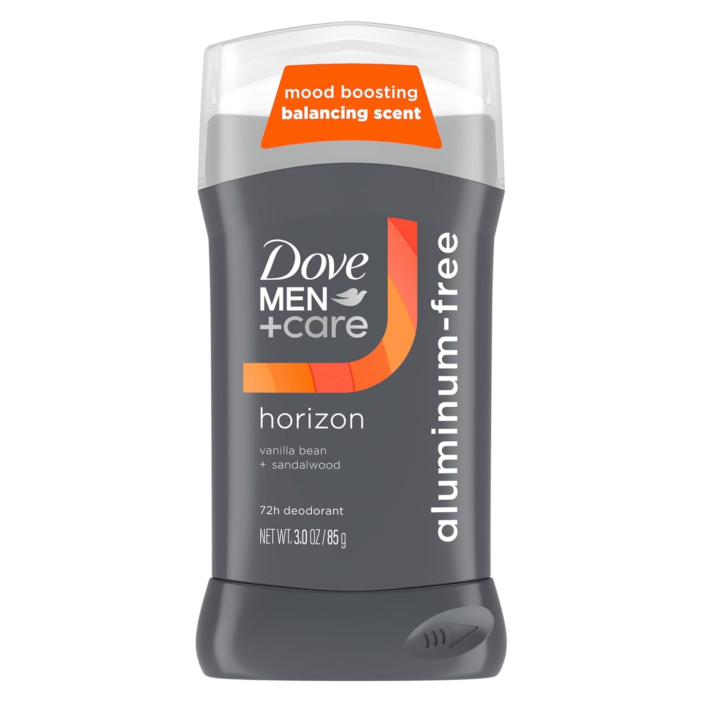 Dove Men Care Aluminum‑Free Deodorant Stick for Men - Vanilla Bean & Sandal Wood Mood Boosting Scent, 72HR Odor Protection (2PK)