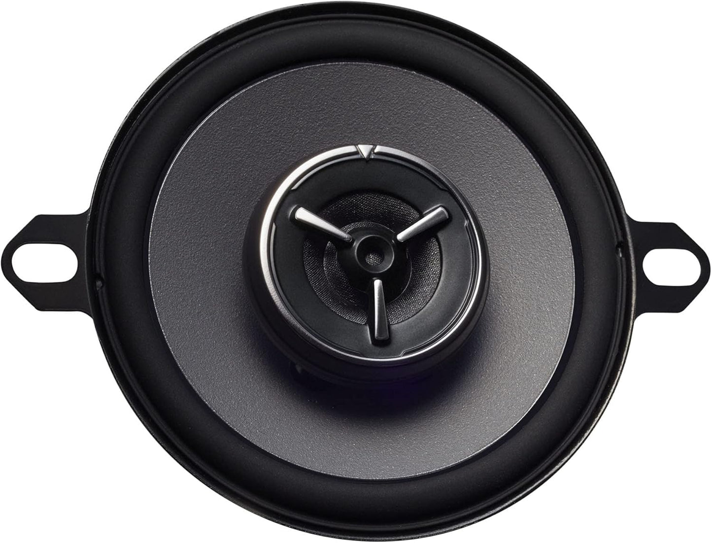Kenwood eXcelon KFC-X3C 3.5-duim Mid-reeks motorluidspreker met sy-gebalanseerde koepelhoëtweeters vir Chrysler/Toyota/Ander, 120 Watt Maksimum Krag (Paar)