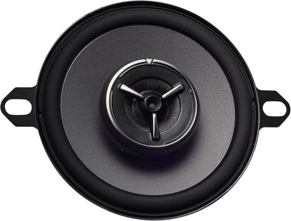 Kenwood eXcelon KFC-X3C 3.5-duim Mid-reeks motorluidspreker met sy-gebalanseerde koepelhoëtweeters vir Chrysler/Toyota/Ander, 120 Watt Maksimum Krag (Paar)