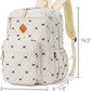 26L Backpack for School, College, and Travel: Corduroy Bookbag with 8 Compartments - Bowknot