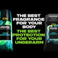 AXE Aluminum-Free Deodorant, Travel Size Body Spray, Aqua Bergamot 3 Pack, 72 Hour Odor Protection (1oz) Pack of 3
