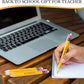50 Pcs Back to School Teachers Pens Bulk Teacher Appreciation Gifts Inspirational Yellow Retractable Ballpoint Pens for Coworker Staff Thank You Gifts Office Writing Stationary Supplies