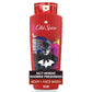 Old Spice Body Wash for Men 3X Defense, 24/7 Shower Fresh with Lasting Scent, Cleansing 2-in-1 Body & Face Wash (Black Cherry and Nightfall Scent) 24 oz